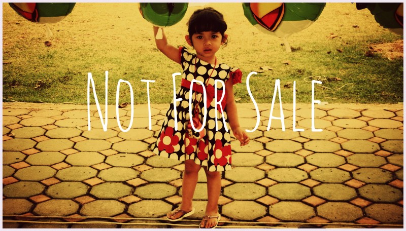 She is not for sale.  She is a child of God.